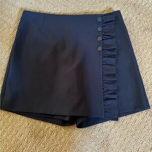 Tory Sport Dark Blue Skort with Zip Detail